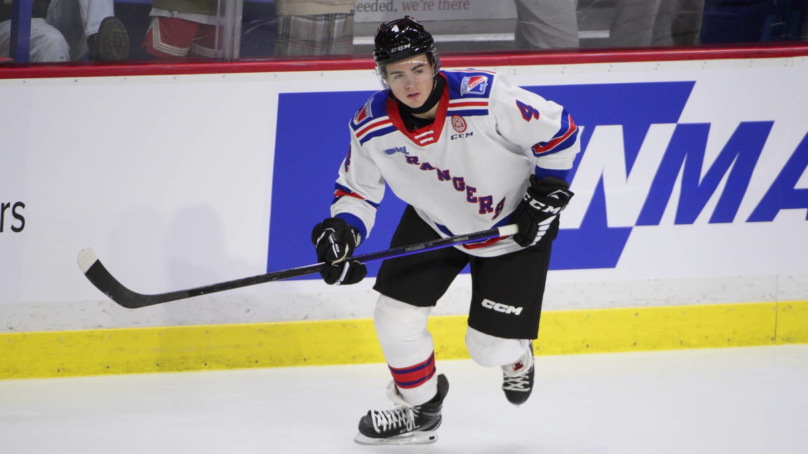 New Calgary Flames prospect Hunter Brzustewicz could be a steal in the Elias Lindholm trade