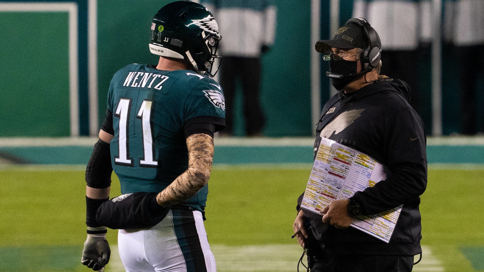 Doug Pederson sticking with Carson Wentz as starting QB