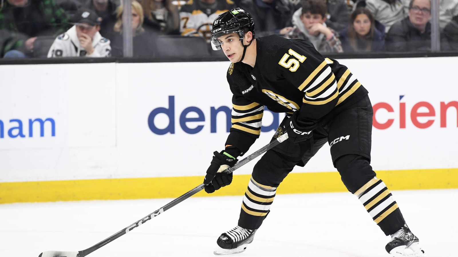 Bruins’ Poitras’ Rookie Season Ends Abruptly