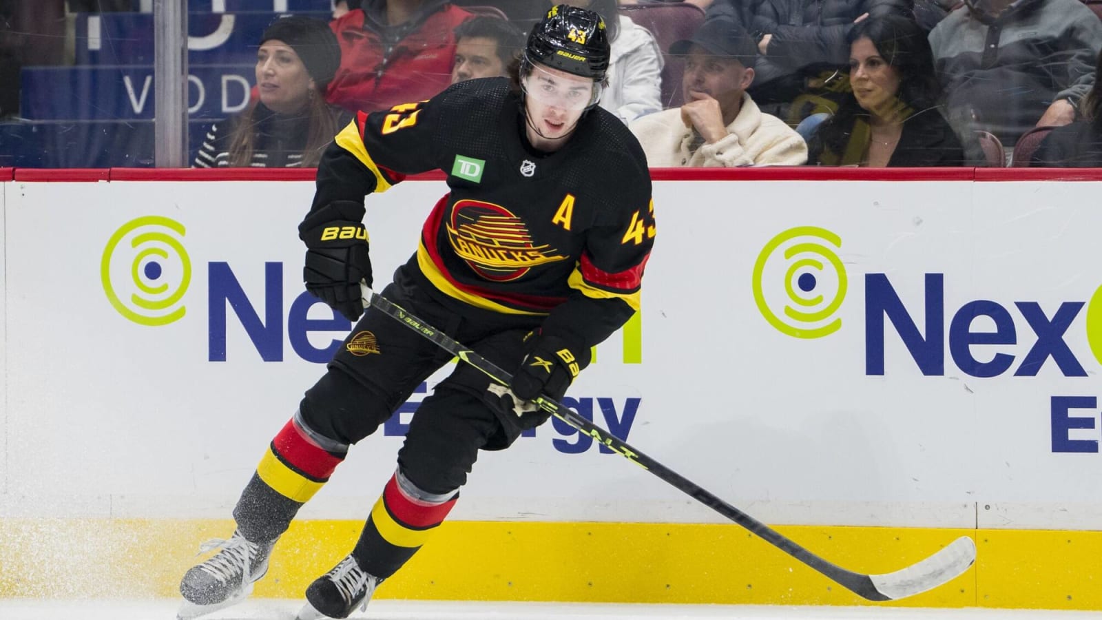 Quinn hughes black skate jersey outlet