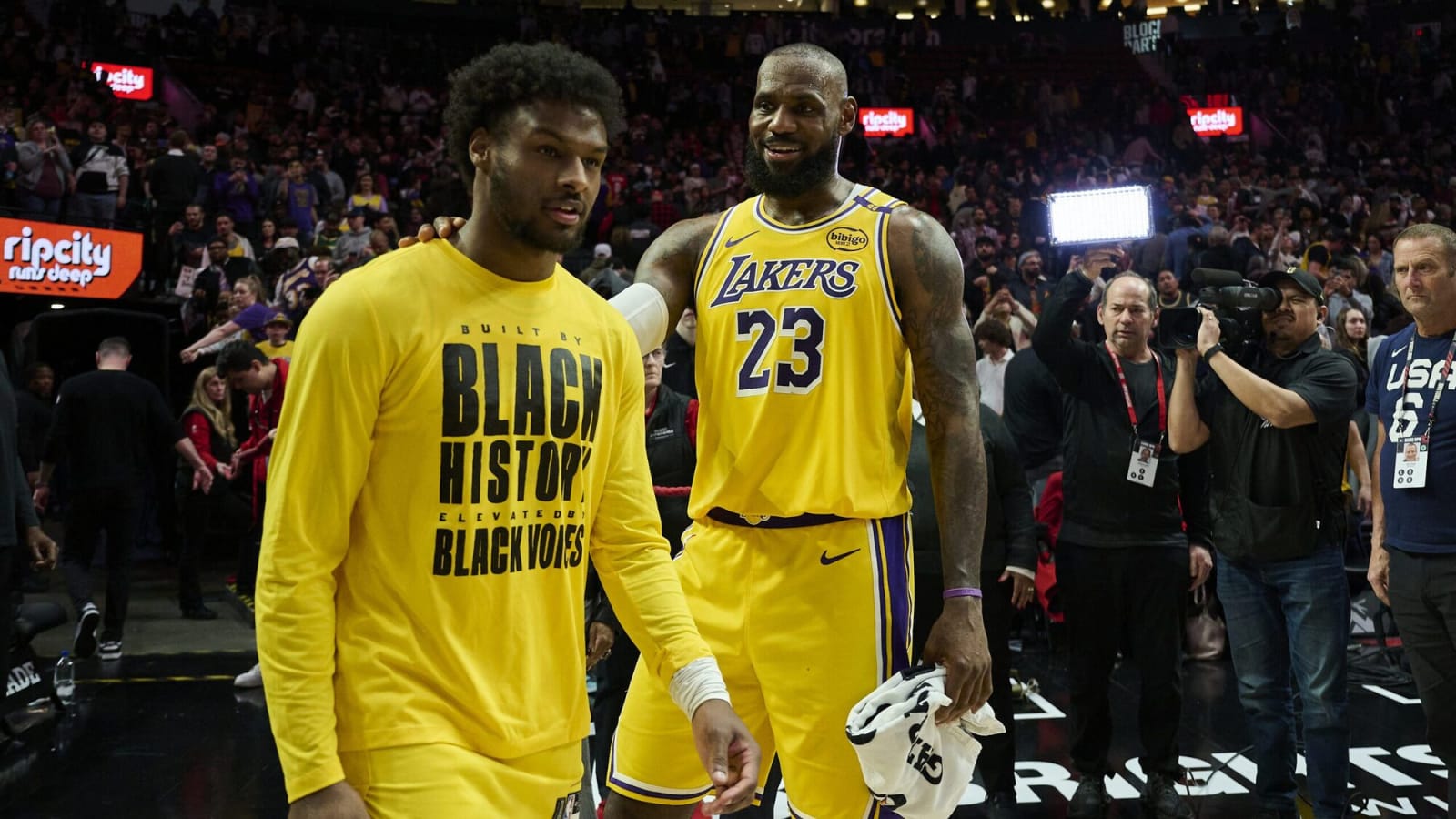 'He Just Tells Me Not to Worry About It' – Los Angeles Lakers’ Bronny James Gets 100% Real on the LeBron James Trade Rumors