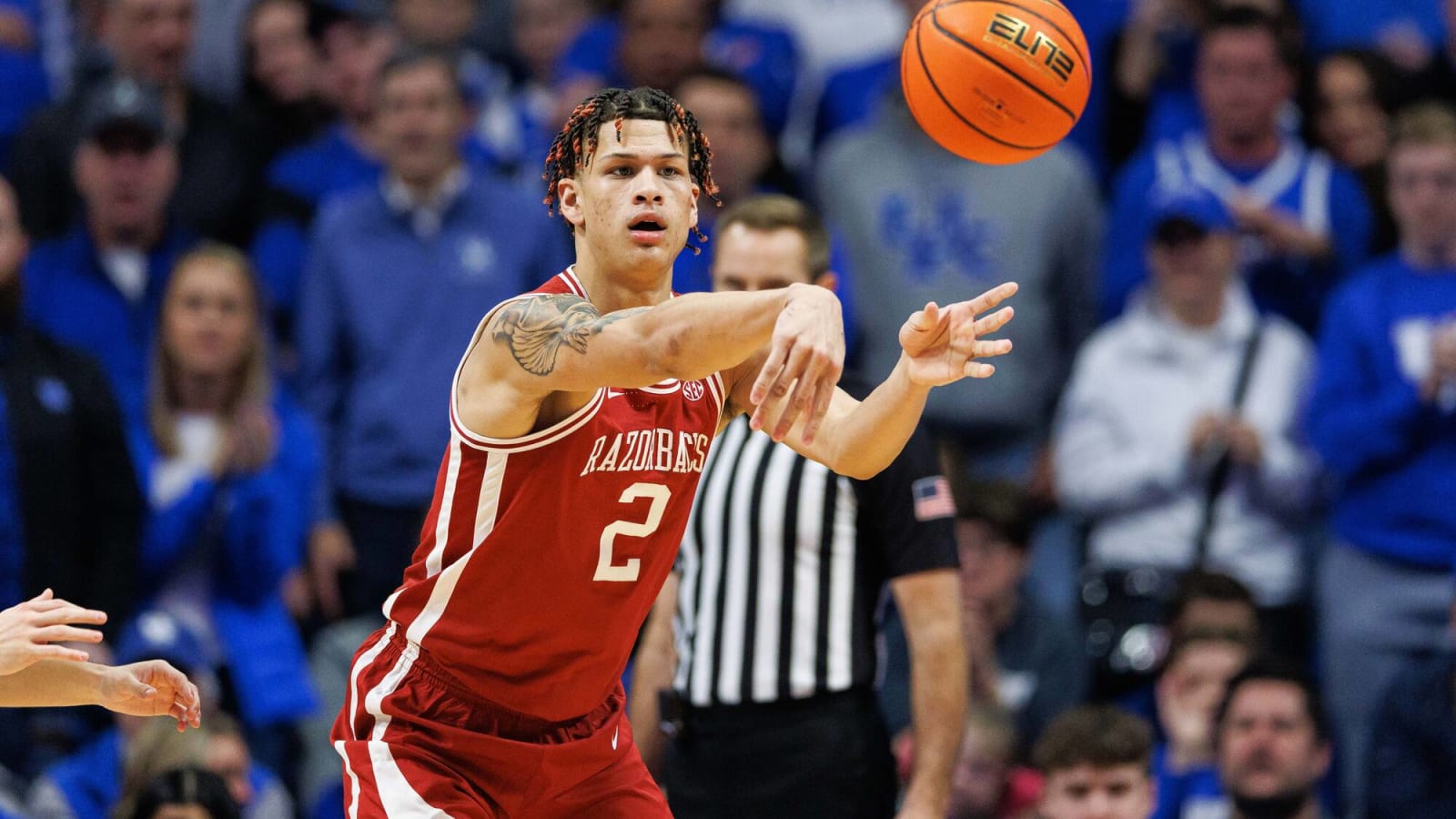 Arkansas forward Trevon Brazile declares for 2024 NBA Draft