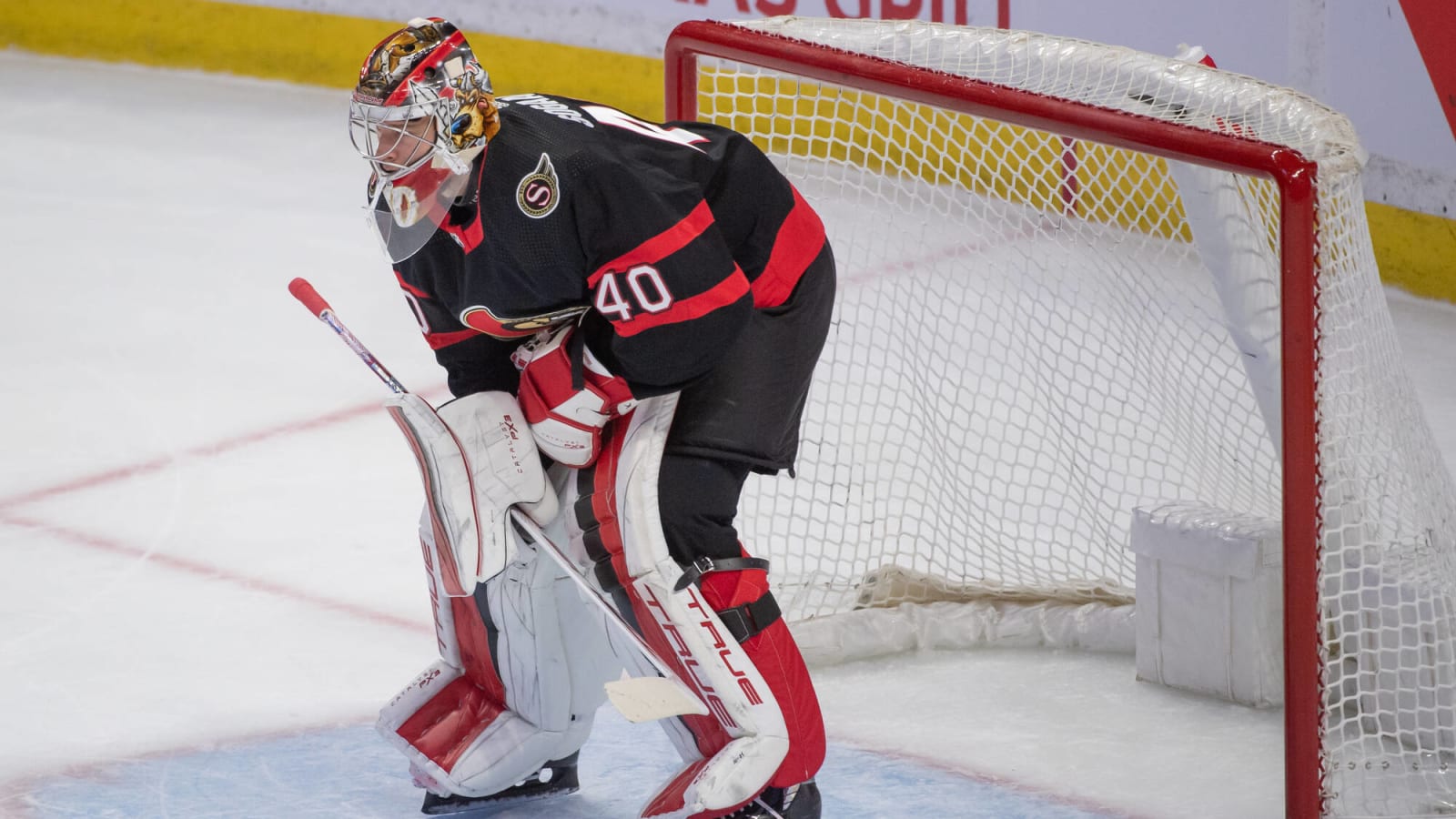 Senators’ Forsberg Is the Latest Goalie with a Lower-Body Injury