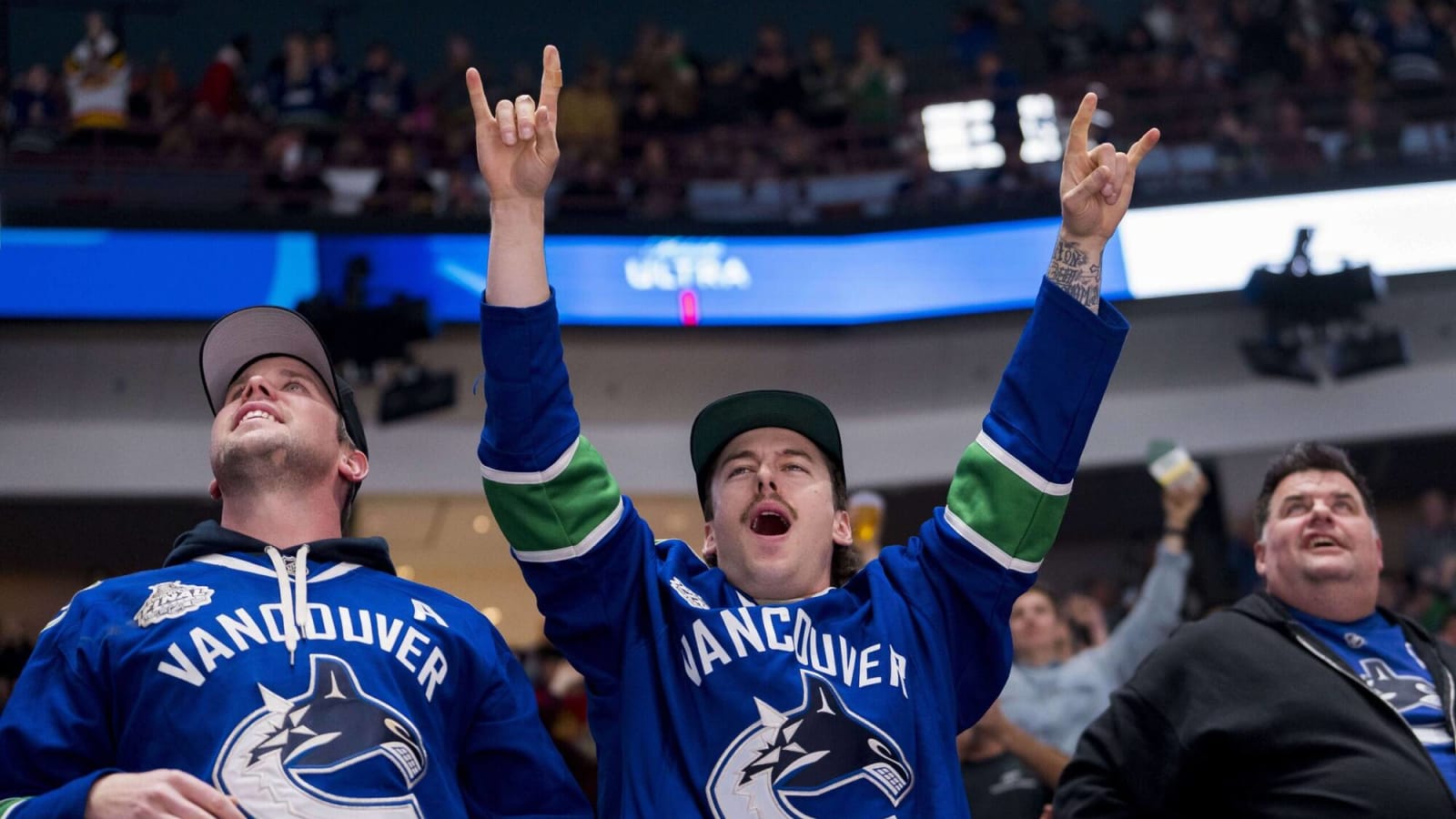 Canucks hosting away playoff game viewing parties at Rogers Arena with discounted food menu