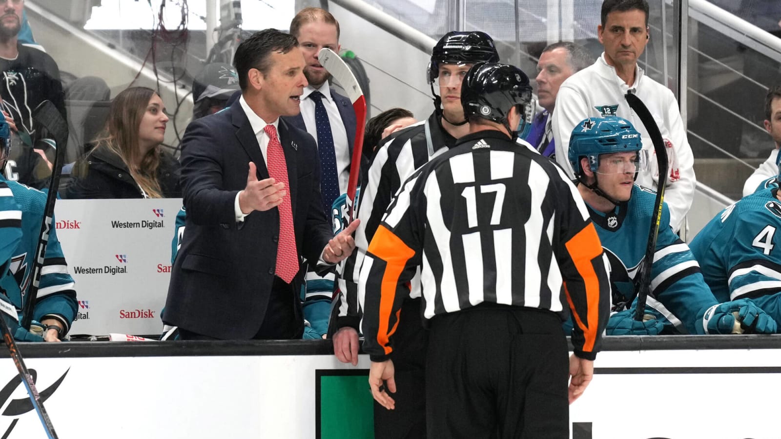 NHL Notebook: Utah files trademarks for new name as Sharks fire head coach David Quinn