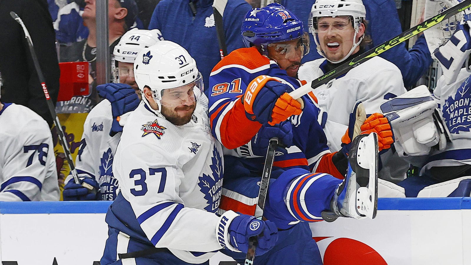 Edmonton Oilers forward Evander Kane gametime decision vs. Seattle Kraken due to hand injury