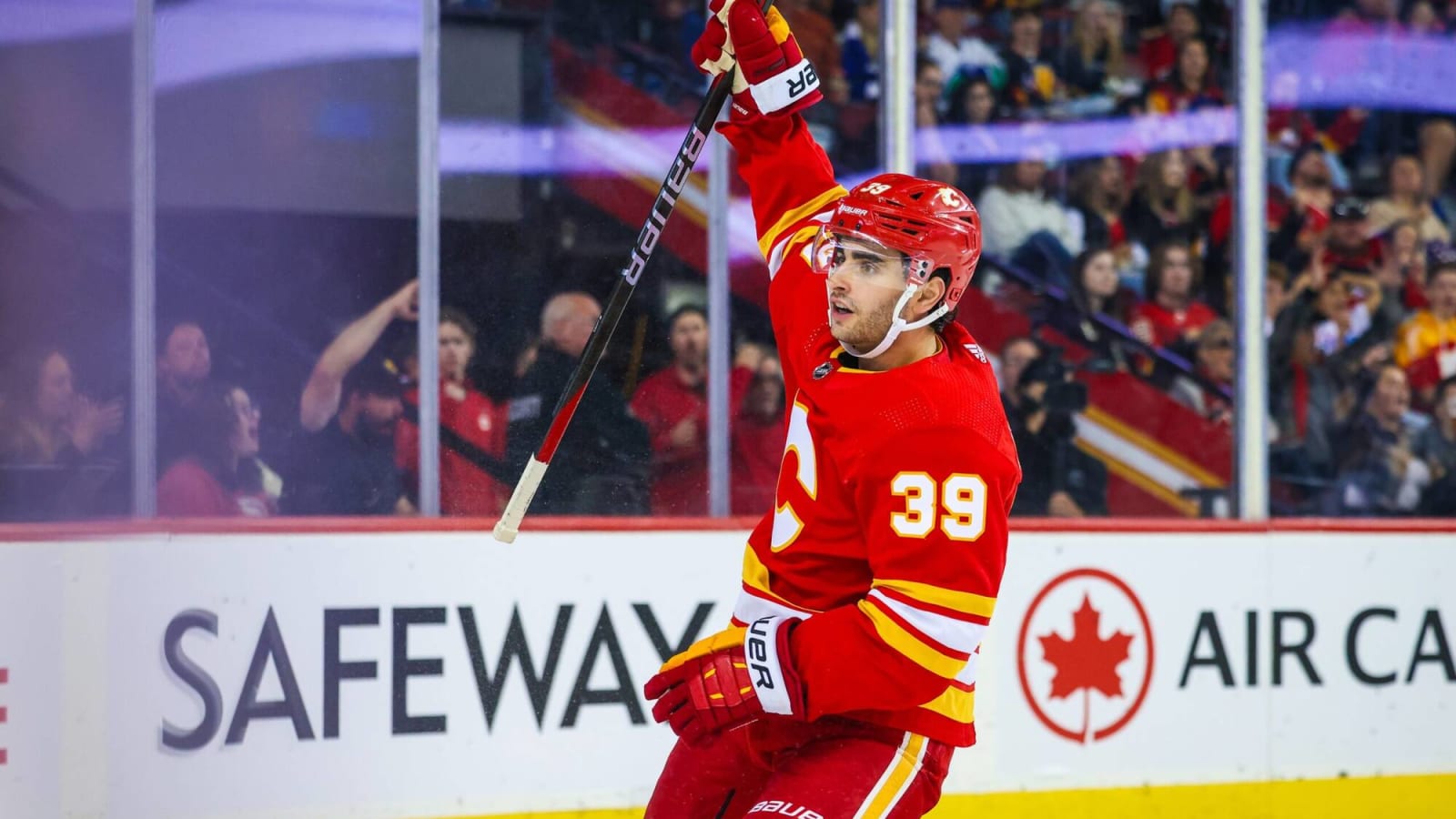 Calgary Flames Customized Number Kit For 2021-Present Home Jersey