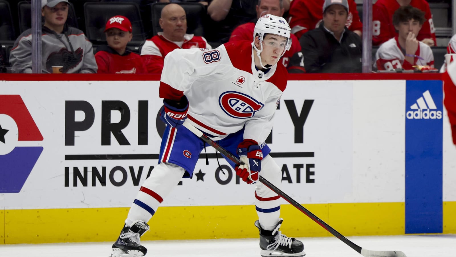 Canadiens: Hutson Earns First Point In Exciting Loss To Detroit