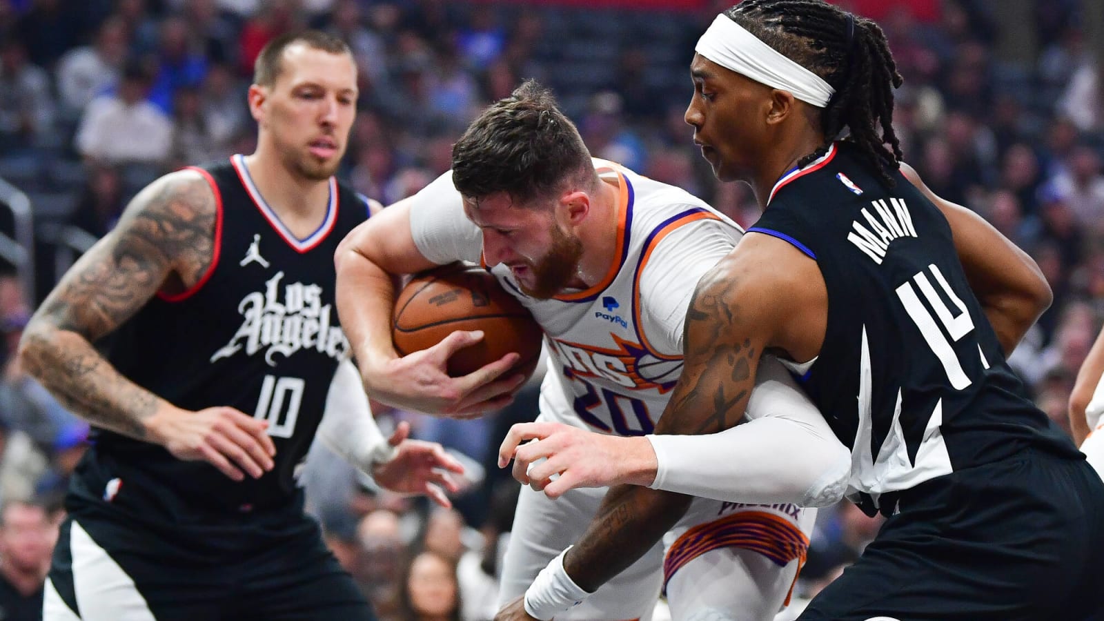 Phoenix Suns’ Jusuf Nurkic Goes Full Dennis Rodman In Win vs Clippers (Minus Crazy Hairstyle)