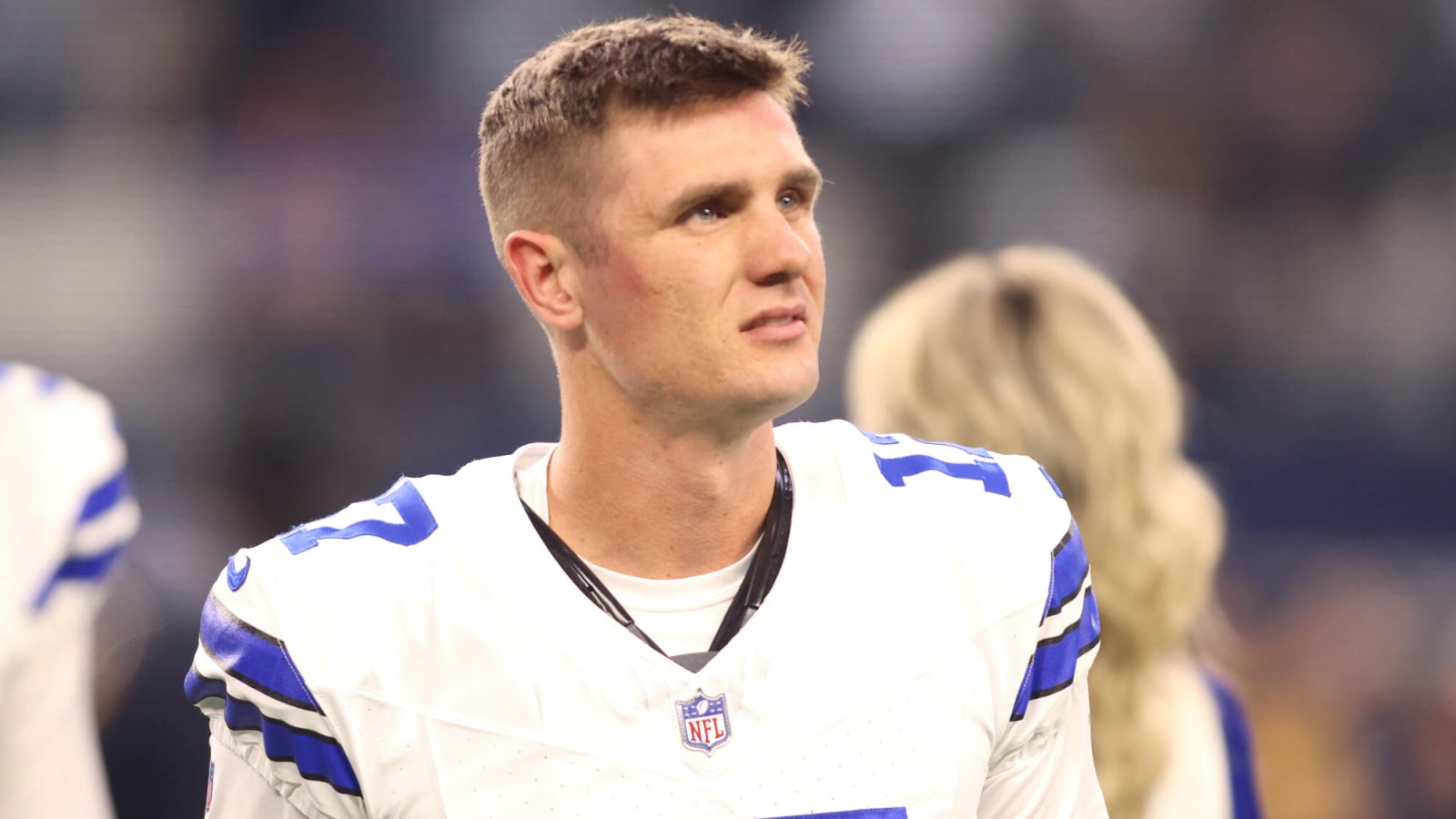 Cowboys kicker Brandon Aubrey credits wife for his massive career shift from pro soccer to NFL