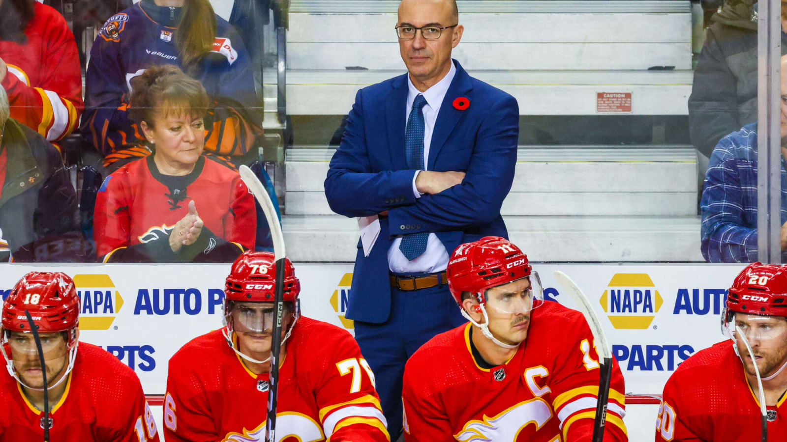 How has the new defensive system worked for the Calgary Flames?