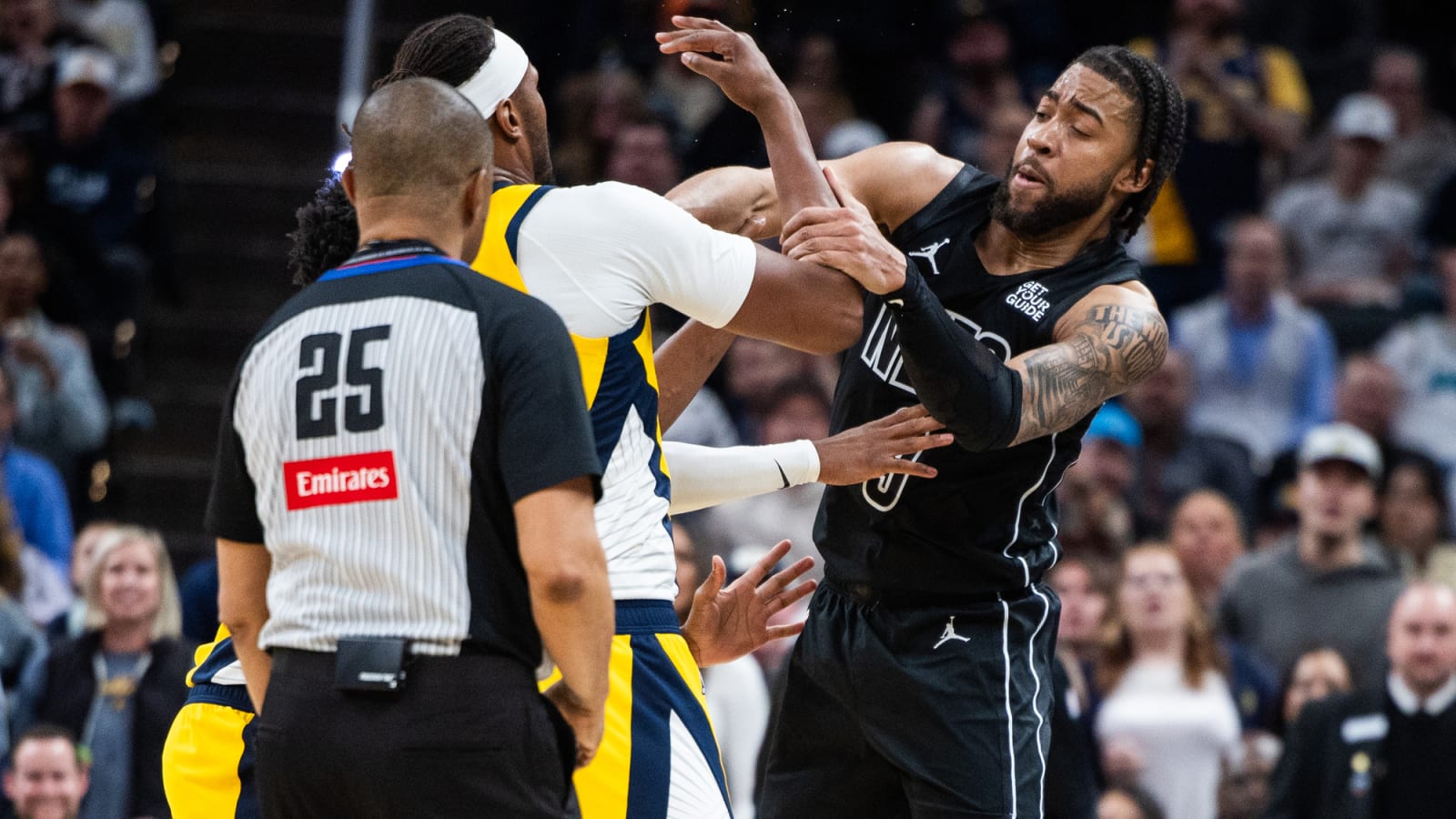 NBA announces punishments for Pacers-Nets fight