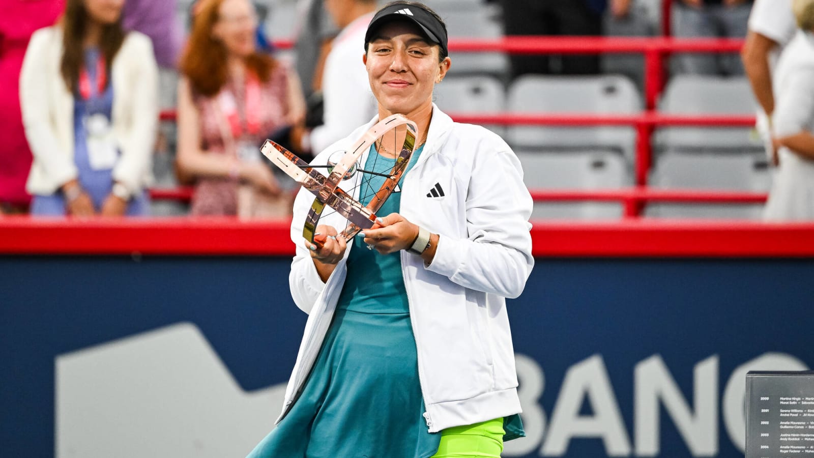 Jessica Pegula thrashes Liudmila Samsonova to claim Canadian Open title