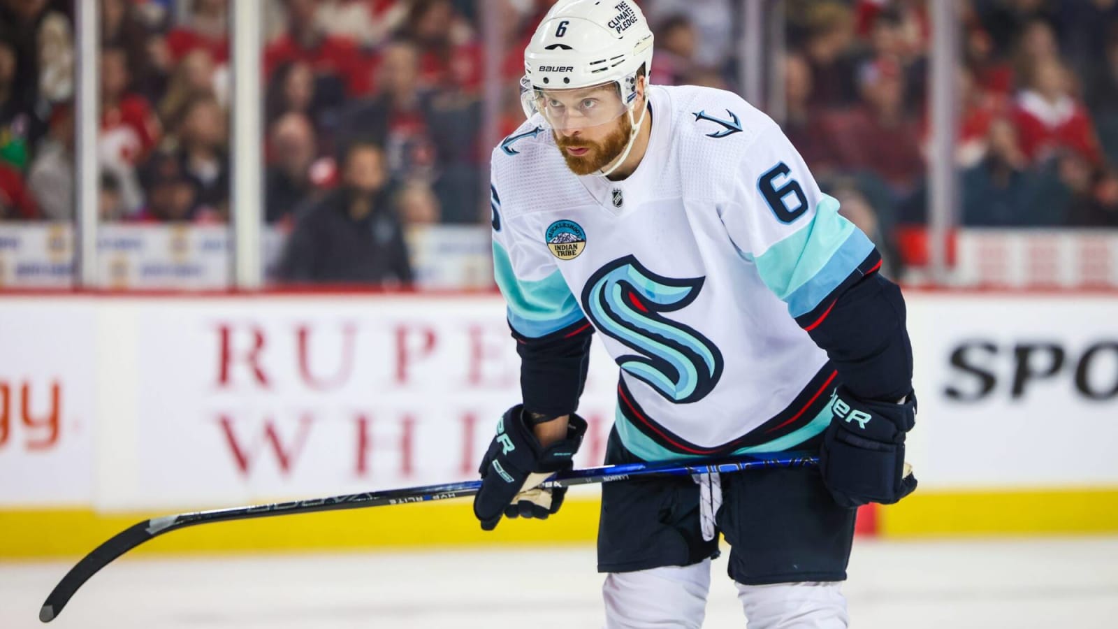 Seattle Kraken defenseman Adam Larsson exits game with undisclosed injury