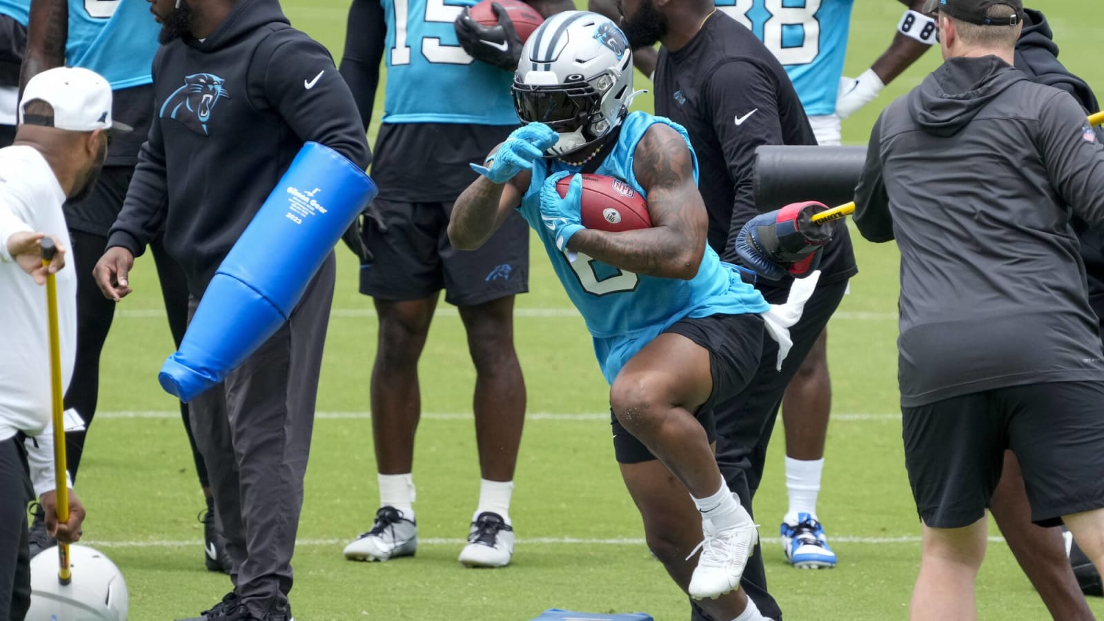 Carolina Panthers Miles Sanders Gripes About The Running Back Market