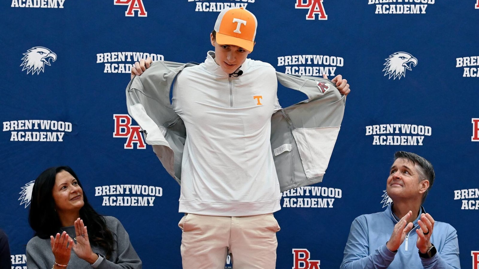 George MacIntyre is already working to land some top recruits after committing to Tennessee