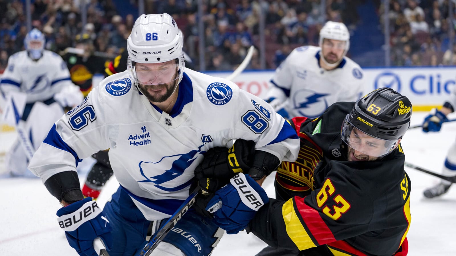 Canucks drop Sunday matinée vs. Lightning 4-2 after Guentzel’s late power play goal