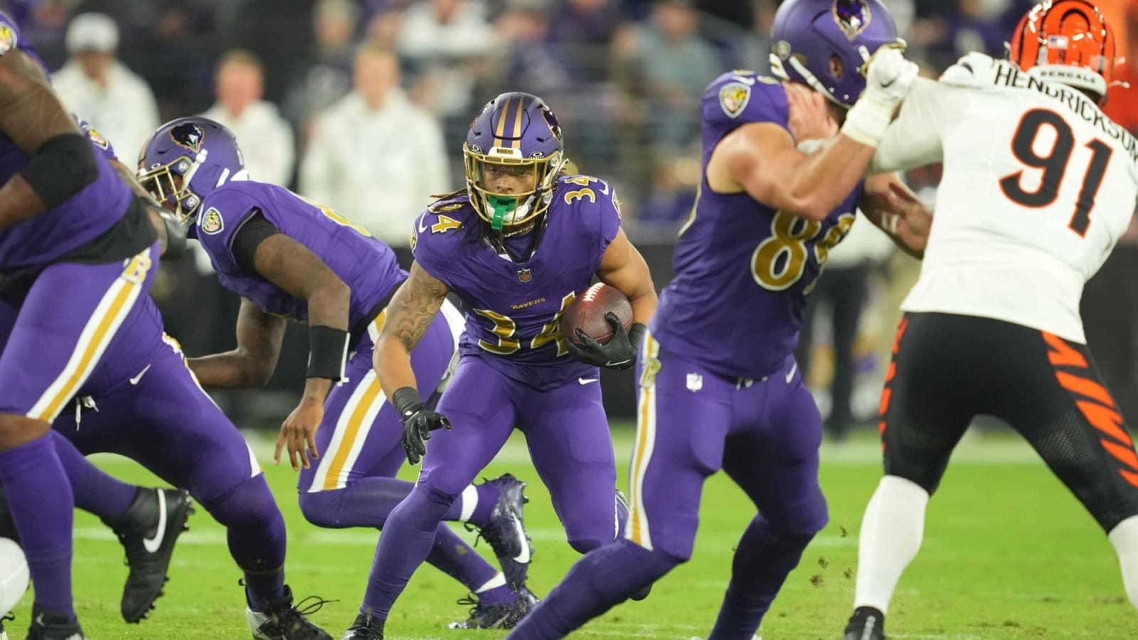 Keaton Mitchell Limited in Snaps in 2024 Debut
