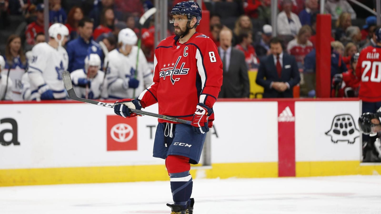 Alex Ovechkin remains on Gordie Howe high alert as Maple Leafs visit Capitals