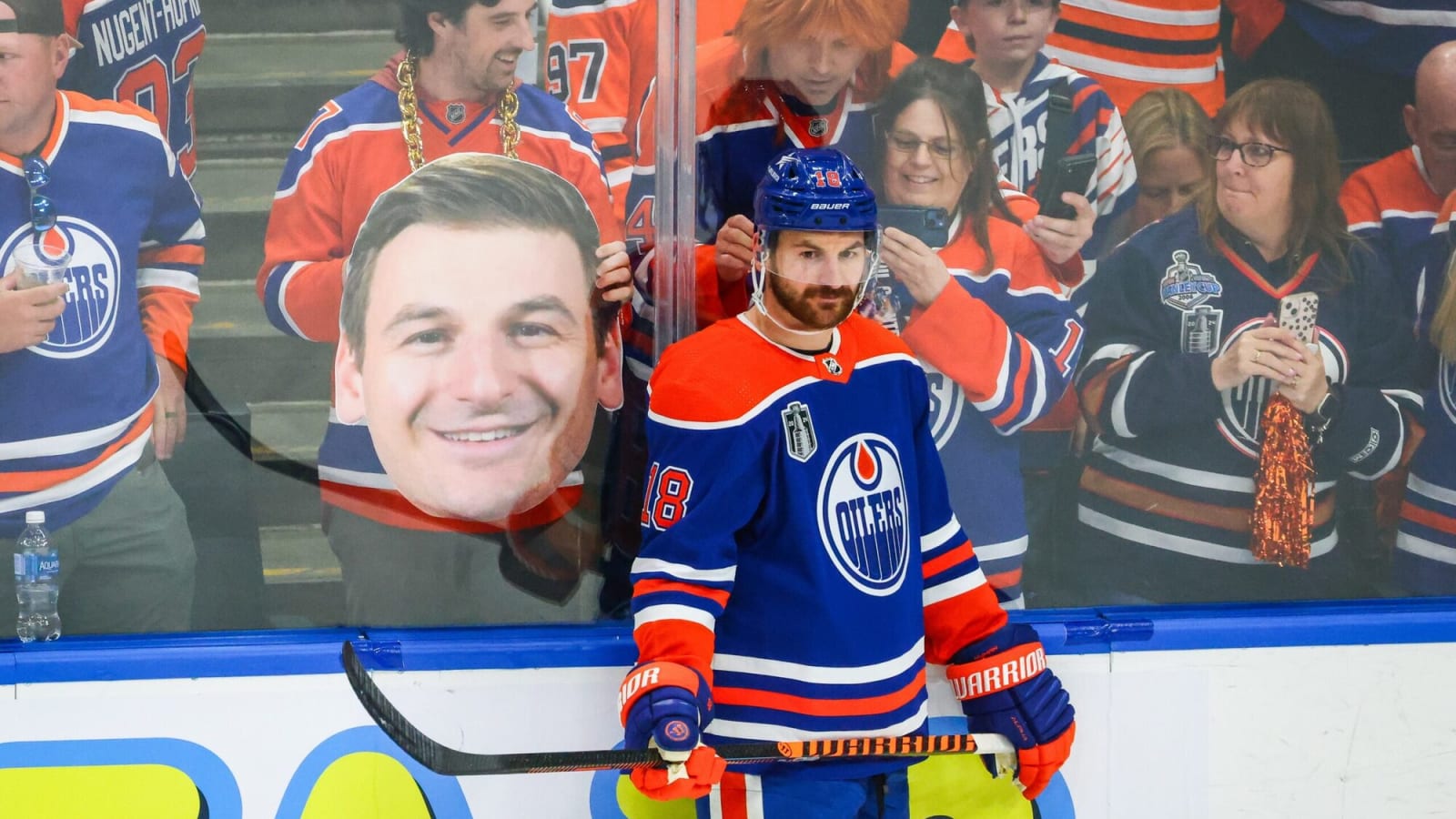 Zach Hyman, Viktor Arvidsson out of the Oilers’ lineup for at least another week
