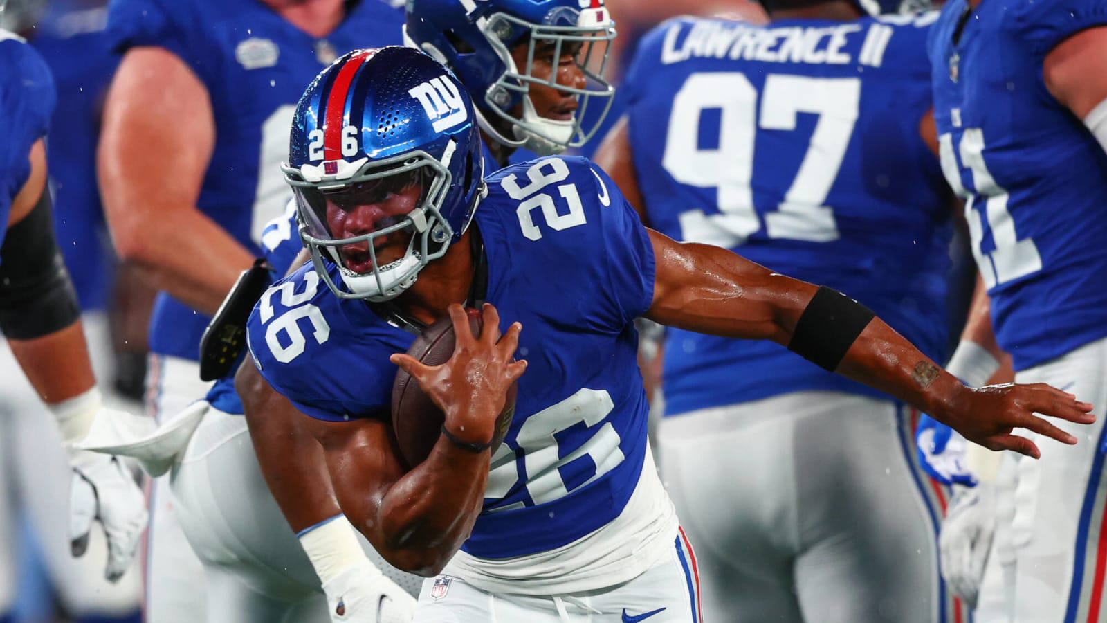 Giants rule out RB Saquon Barkley (ankle) for 'Thursday Night