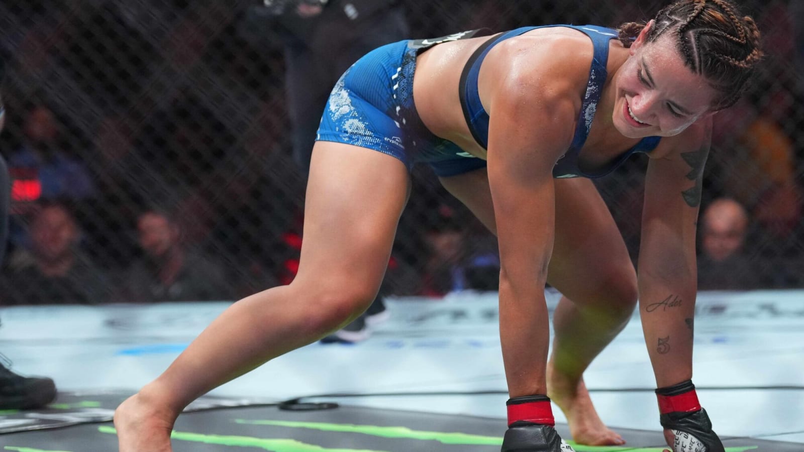 UFC Paris: Ailin Perez Goes From Trembling To Twerking, Earns Win