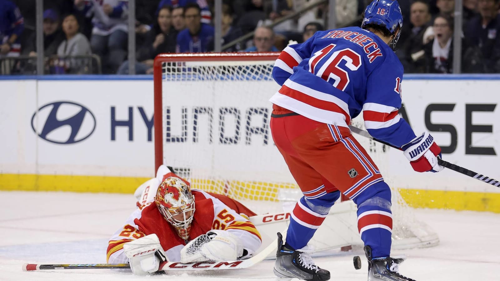 Beyond the Boxscore: Goaltender battle goes the way of the New York Rangers, Flames get shut out