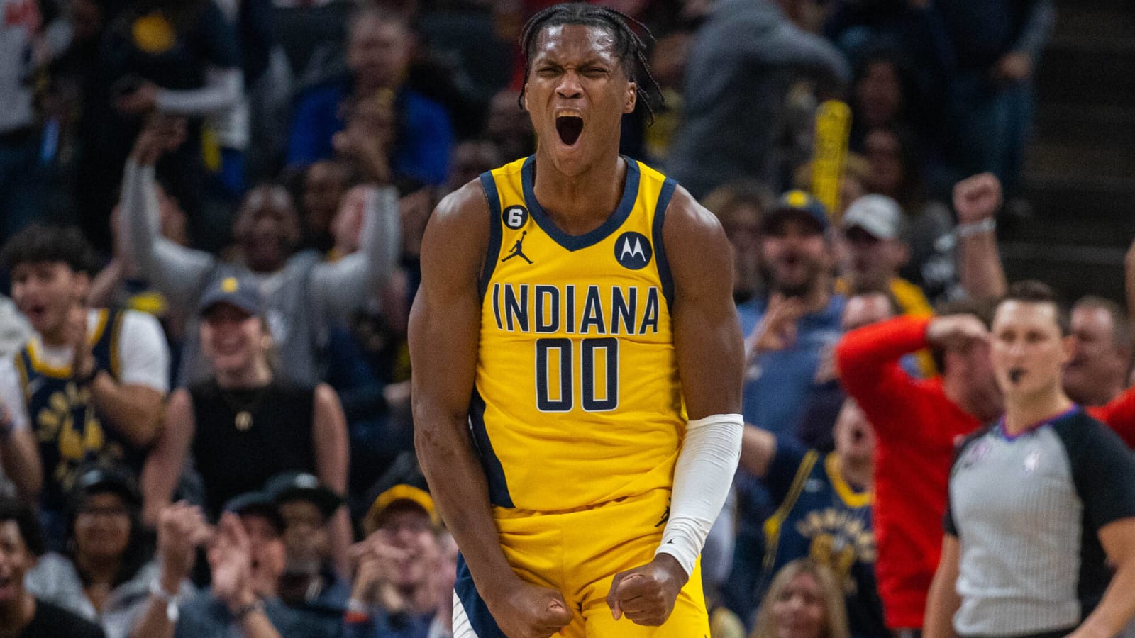 Bennedict Mathurin Shows Respect To LeBron James "He's The Best Player