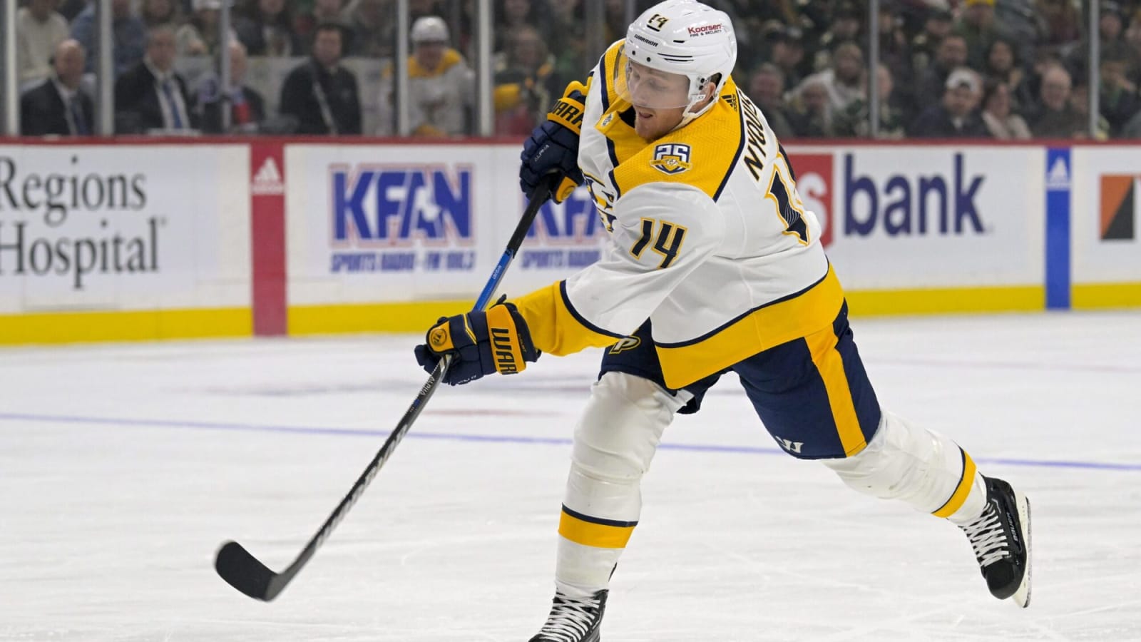 Predators trade Gustav Nyquist to Wild for draft pick