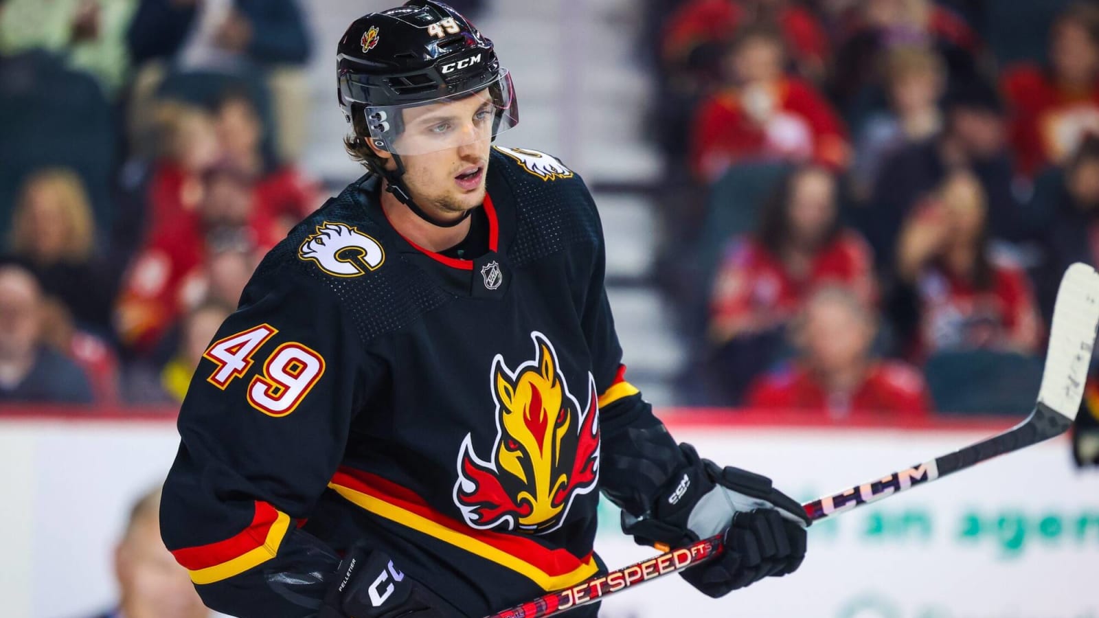 Calgary Flames forward Jakob Pelletier out day-to-day with upper-body injury