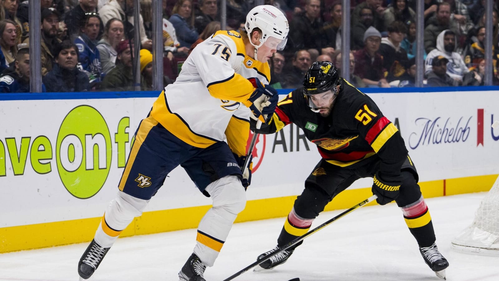 Canucks trade defenceman Mark Friedman to Predators