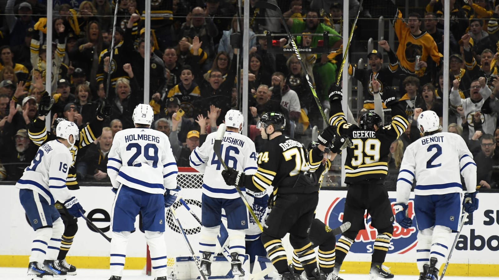 Maple Leafs-Bruins Game 1 takeaways: Jake DeBrusk leads dominant effort