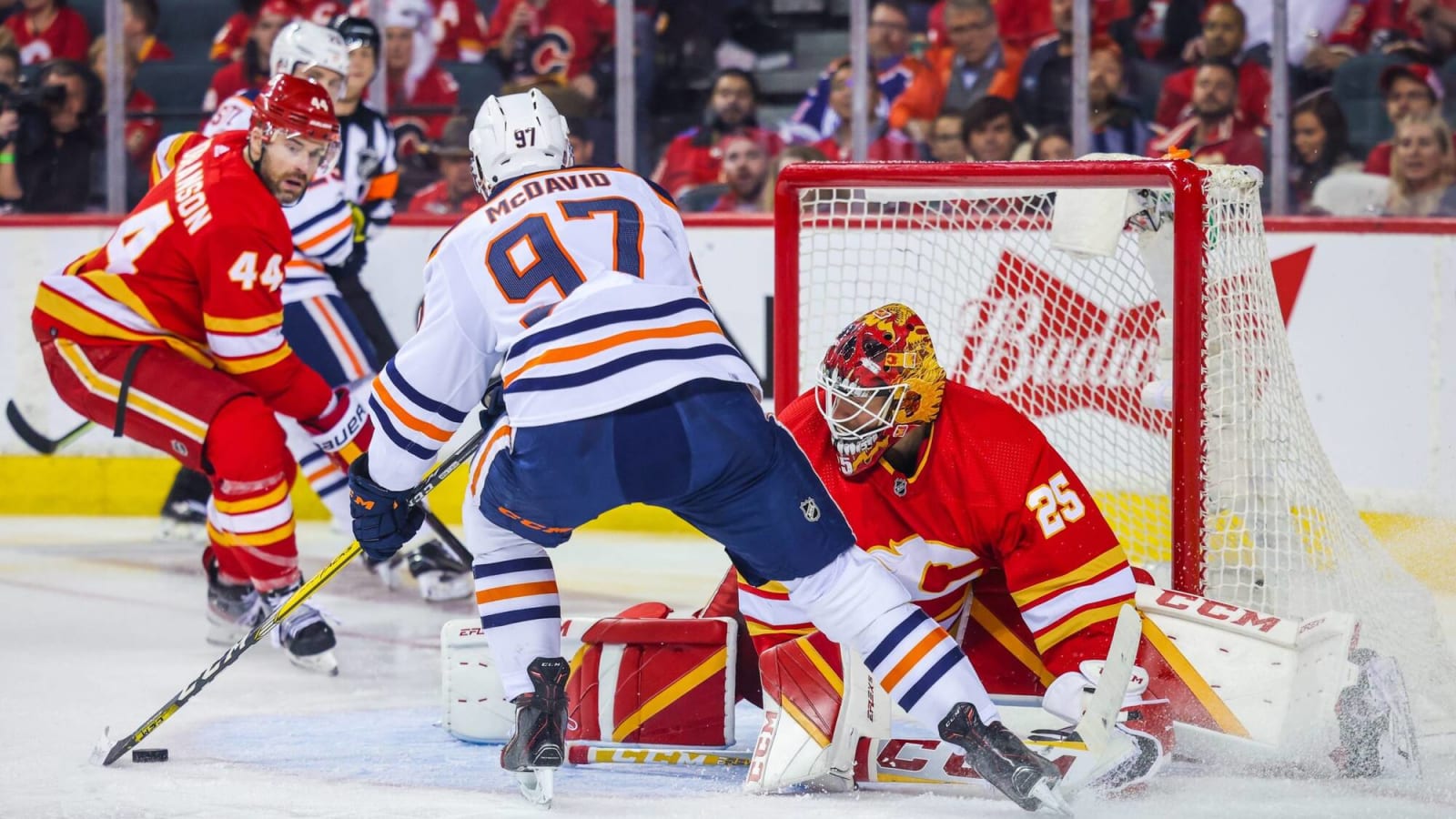 Flames Playoff Post-Game: Flames come up short in Game 2 against Edmonton