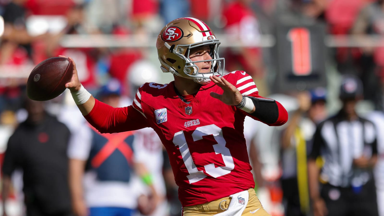 Aaron Rodgers applauds 49ers&#39; rising star QB, Brock Purdy