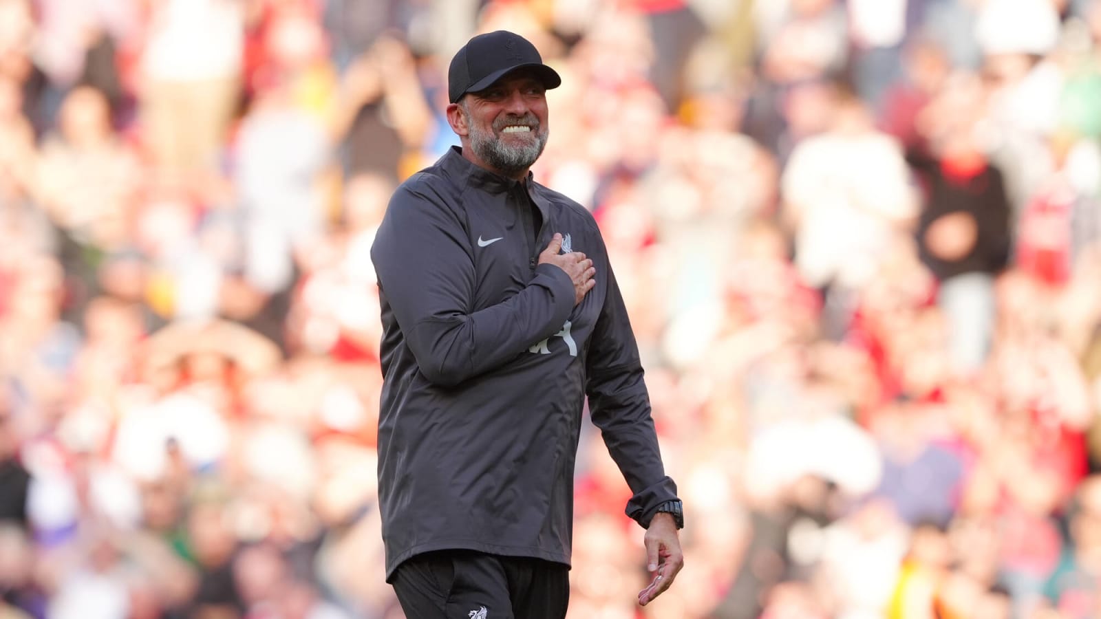 Klopp’s six-word presser opener after arriving late will have fans in stitches