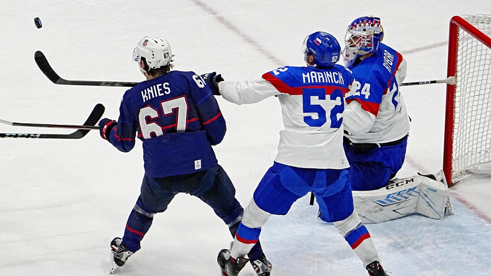 Martin Marincin is off to the medal round as USA and Canada fall in the quarter-finals