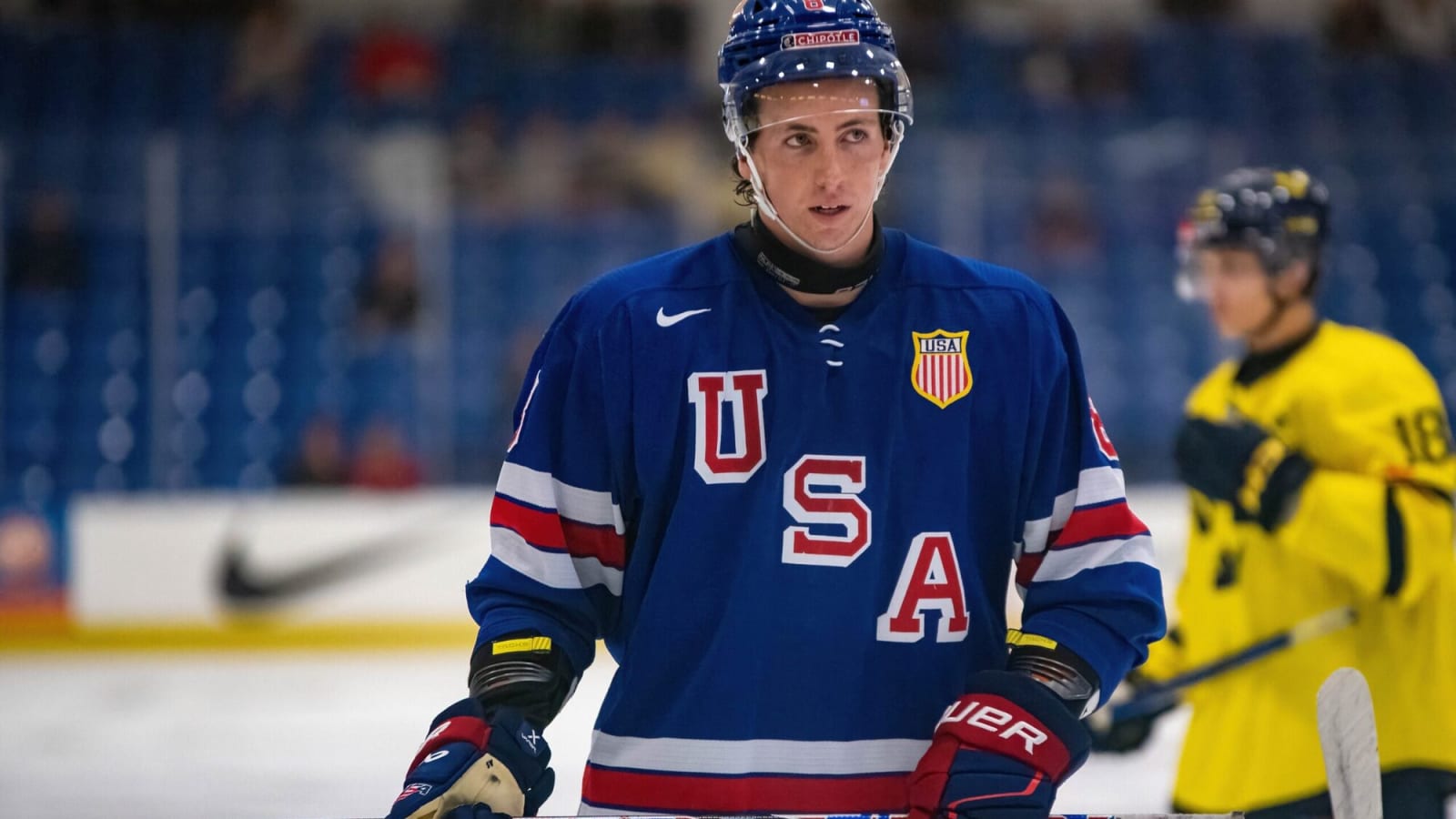 Blackhawks sign AJ Spellacy to entry-level contract