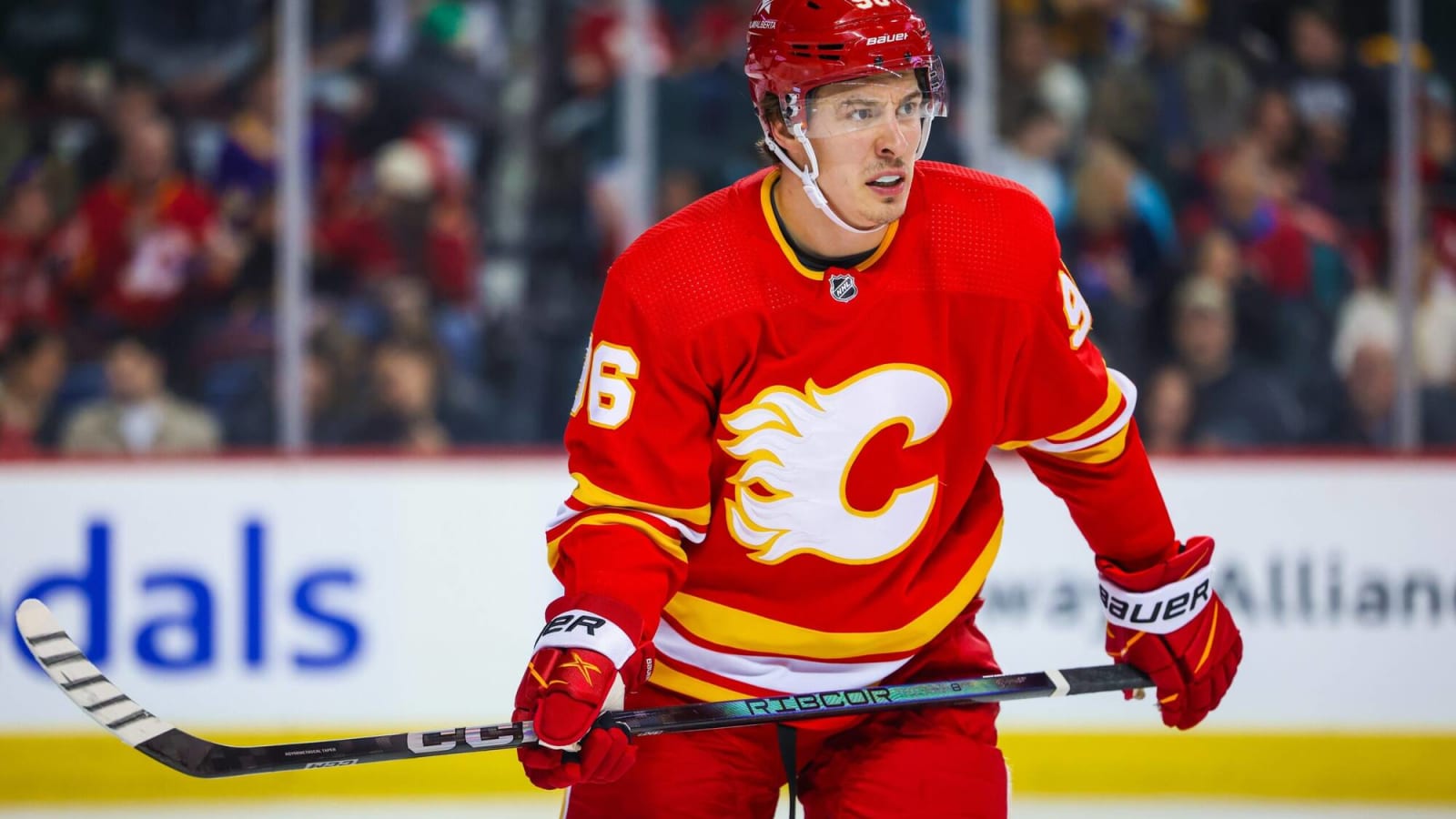 Report: Calgary Flames winger Andrei Kuzmenko changes agents, joins Newport Sports