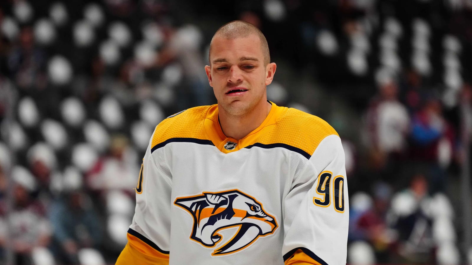 Predators’ Mark Borowiecki conscious, moving extremities after dangerous collision