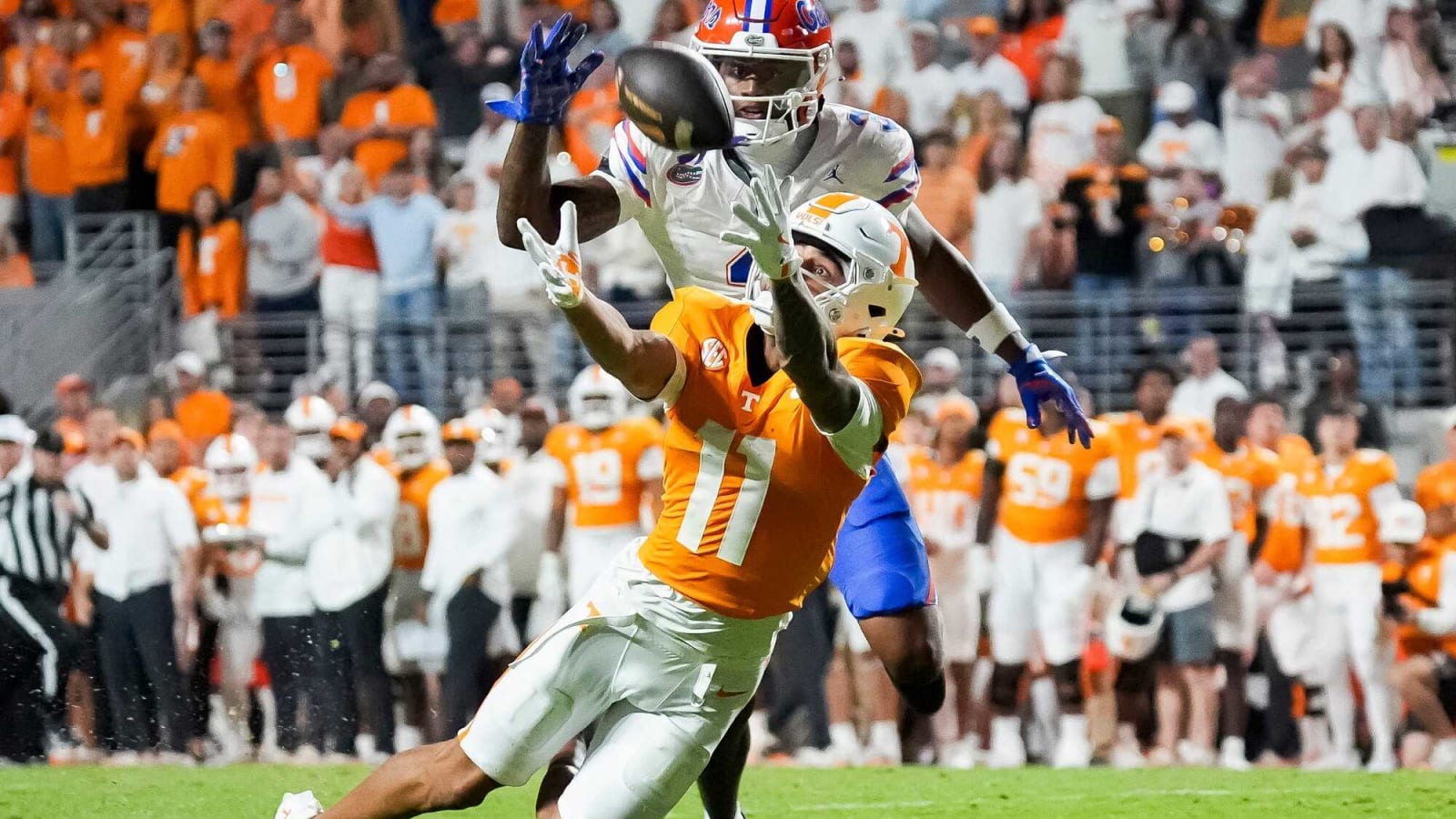Former Tennessee WR lands with former Vols coach via the NCAA transfer portal