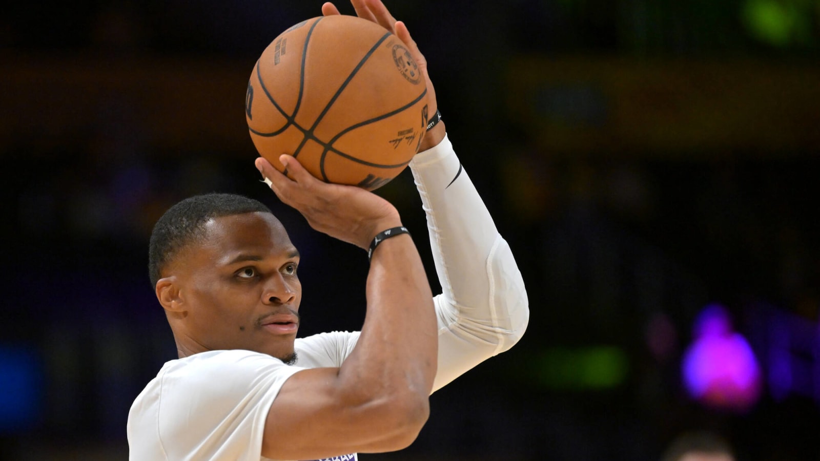 Video: Russell Westbrook Does "Rock The Baby" Celebration After Scoring Layup Against Kings