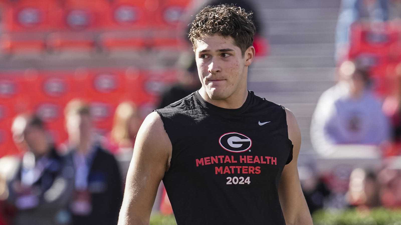 Georgia TE Lawson Luckie made mistake on critical fourth-down play