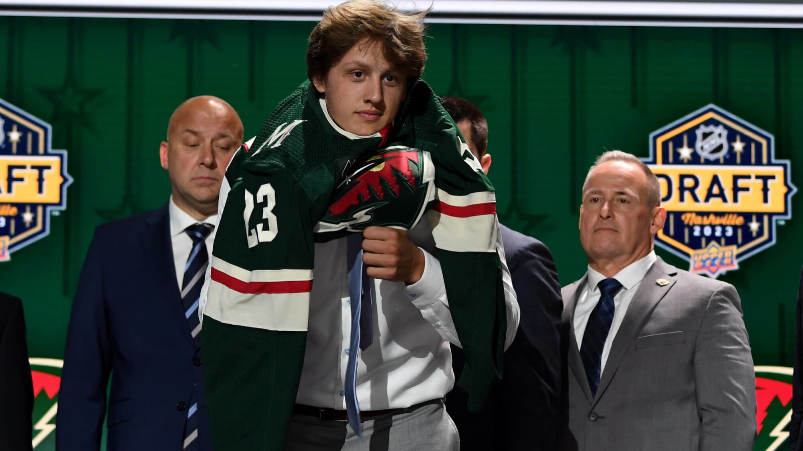 Wild Add to Center Depth by Drafting Charlie Stramel