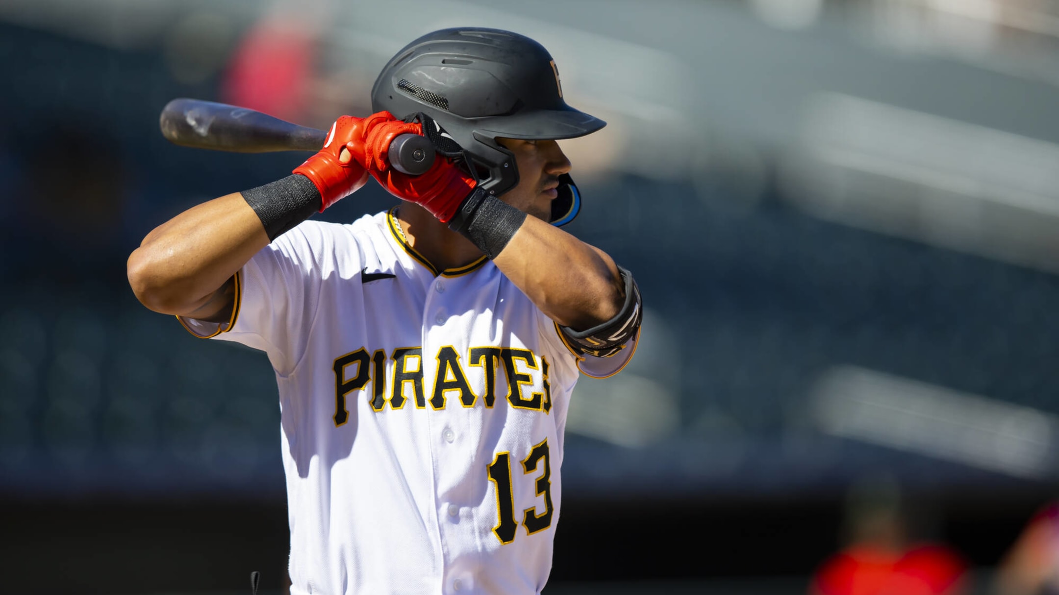 Pirates outfield prospect Cal Mitchell, left off 40-man roster