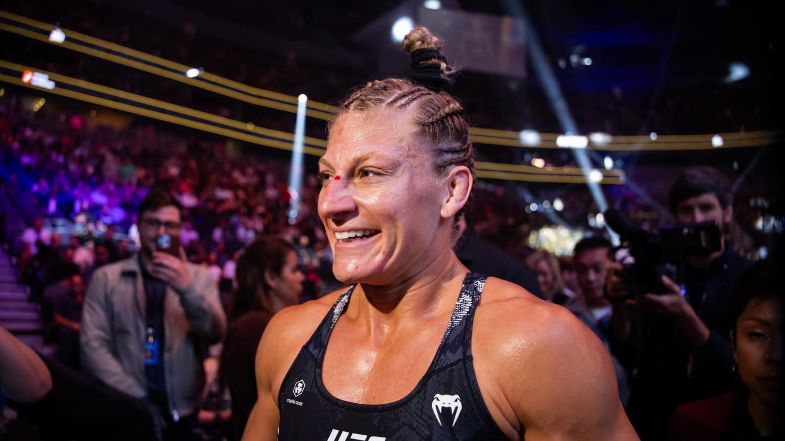 Kayla Harrison jumping ship to UFC compared to Kevin Durant’s multiple trades in NBA