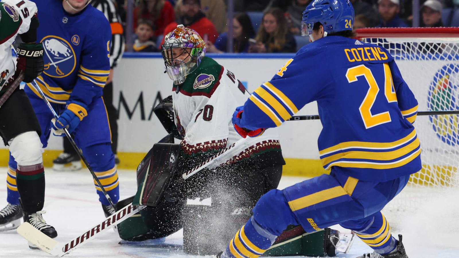 Coyotes defensive struggles continue, lose 5-2 to Sabres