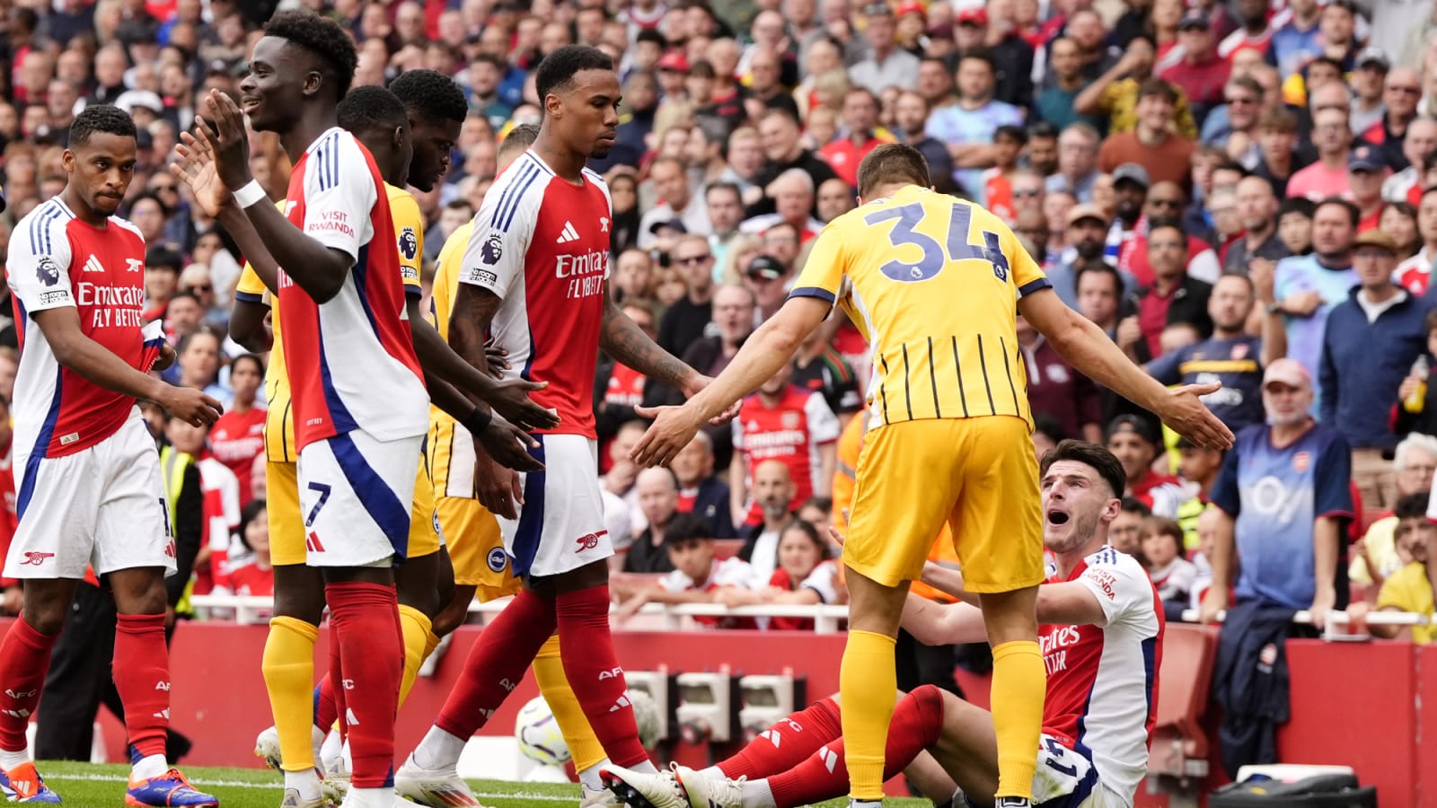 Joel Veltman’s wife slams pundits over Declan Rice incident