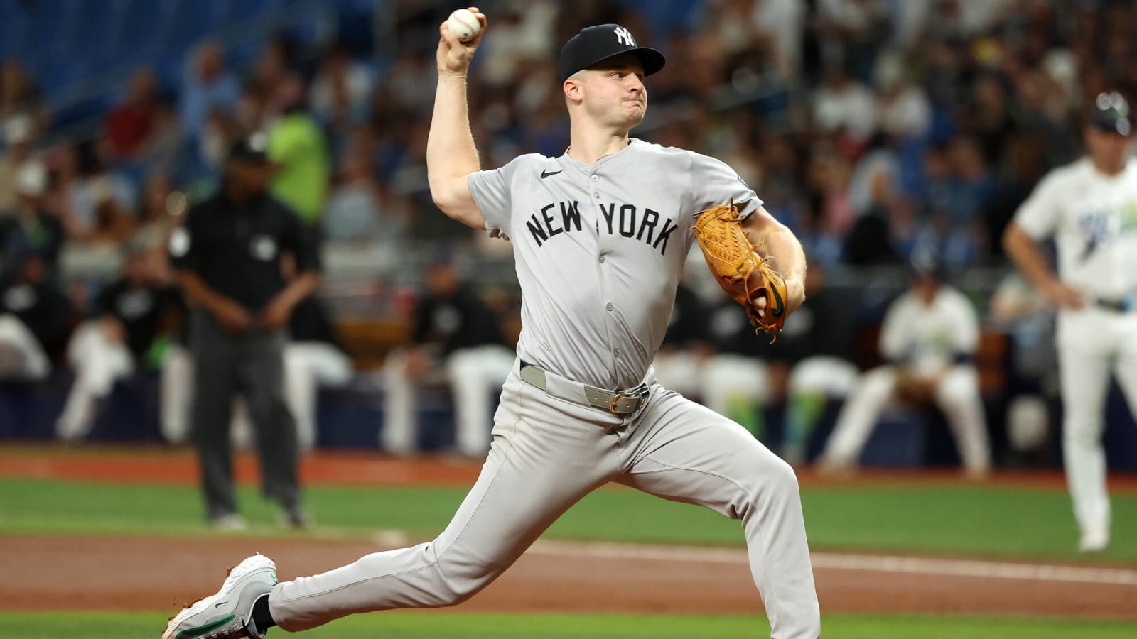 Yankees’ pitchers hold on to blank the Rays in 2-0 win