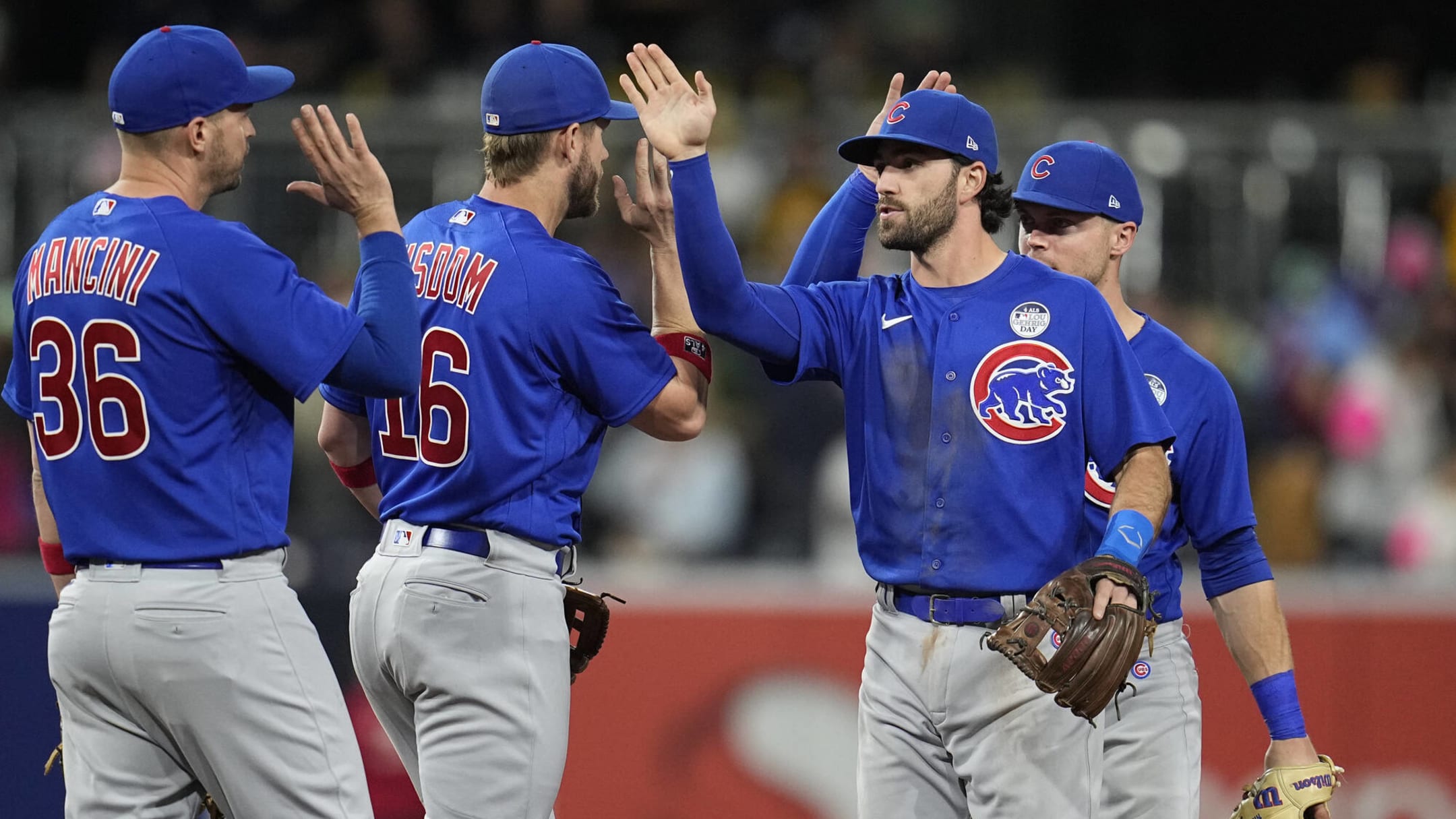 Cubs Edge Past Padres on Lou Gehrig Day