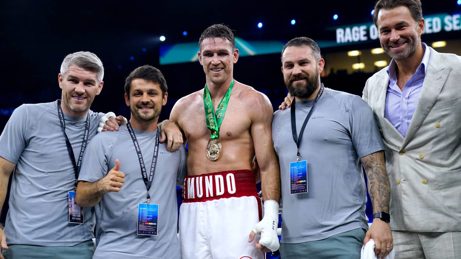 Callum Smith And World Boxing Champion Artur Beterbiev First Faced One Other During Fight Week.